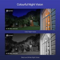 Ezviz BC1 3-Cam Kit Security Camera Outdoor Wireless, 365 Days Battery Life, Waterproof, Colour Night Vision, PIR Motion Detection, Two-way Audio, Cloud/SD Storage Option, Compatible with Solar Panel