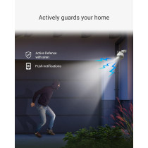 Ezviz Security Camera Outdoor, 4MP WiFi Camera Pan/Tilt, 360 Visual Coverage, IP65 Waterproof, Color Night Vision, AI-Powered Person Detection, Two-Way Talk, Support MicroSD Card up to 256GB, C8W