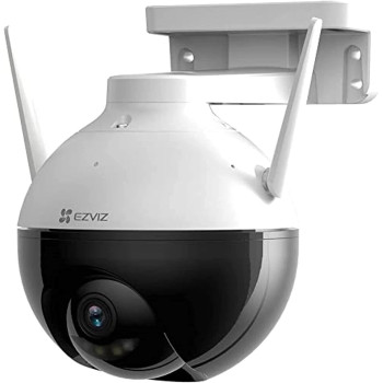 Ezviz C8C Security Camera, Outdoor PT Surveillance Camera 1080p WiFi with 360 Visual Coverage, Color Night Vision, IP65 Waterproof, Motion Detection, Audio Pick Up, Support 256GB SD Card