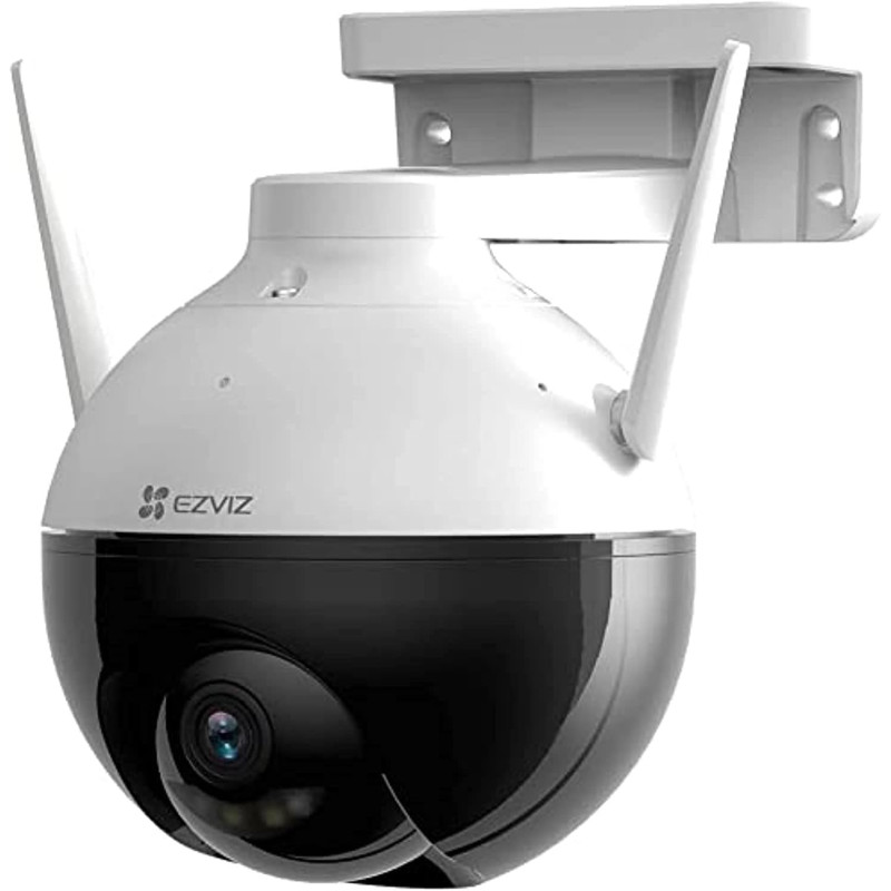 Ezviz C8C Security Camera, Outdoor PT Surveillance Camera 1080p WiFi with 360 Visual Coverage, Color Night Vision, IP65 Waterproof, Motion Detection, Audio Pick Up, Support 256GB SD Card