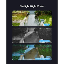 Ezviz LC1C-Floodlight Cam - WiFi Smart Home Security Camera White - Wired - Led lights - Two way talk - Full HD live video - Outdoor - Motion Detection - Night Vision