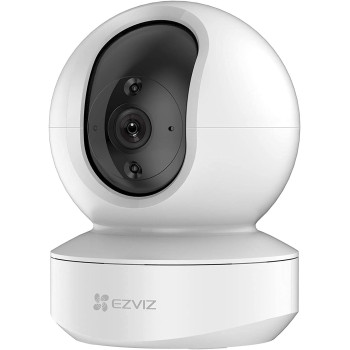Ezviz 1080P Full HD CCTV Camera for Home, Baby Pet Monitor with Motion Detection, Smart Tracking, Smart Night Vision, 2-Way Audio, Compatible with Alexa(TY1)