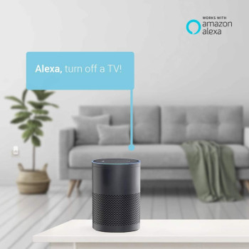 Ezviz CS-T31-16B-UK T31 Wi-Fi Smart Plug EU Standard Works With Smartphone, White