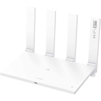 Huawei WiFi AX3 Pro WS7200 Wi-Fi 6 Plus Quad-core Router Mesh WiFi 6 System MU-MIMO Dual Band Gigabit Wireless Internet Router White (Advanced Model)