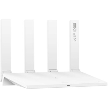 Huawei WiFi AX3 Pro WS7200 Wi-Fi 6 Plus Quad-core Router Mesh WiFi 6 System MU-MIMO Dual Band Gigabit Wireless Internet Router White (Advanced Model)