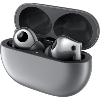 Huawei FreeBuds Pro 2, Dual Speaker True sound, Pure Voice, Intelligent ANC 2.0, Triple Adaptive EQ, Dual Device Connection, Silver Frost, 55035845, Huawei Freebuds Pro2