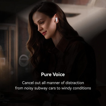 Huawei FreeBuds Pro 2, Dual Speaker True sound, Pure Voice, Intelligent ANC 2.0, Triple Adaptive EQ, Dual Device Connection, Silver Frost, 55035845, Huawei Freebuds Pro2