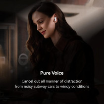 Huawei FreeBuds Pro 2, Dual Speaker True sound, Pure Voice, Intelligent ANC 2.0, Triple Adaptive EQ, Dual Device Connection, Silver Frost, 55035845, Huawei Freebuds Pro2