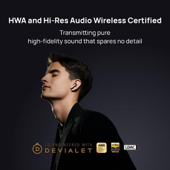 Huawei FreeBuds Pro 2, Dual Speaker True sound, Pure Voice, Intelligent ANC 2.0, HWA and Hi Res Audio Wireless Certified, Ceramic White, 55035847, Pro2