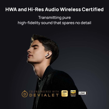 Huawei FreeBuds Pro 2, Dual Speaker True sound, Pure Voice, Intelligent ANC 2.0, HWA and Hi Res Audio Wireless Certified, Silver Blue, 55035843, Huawei Freebuds Pro2