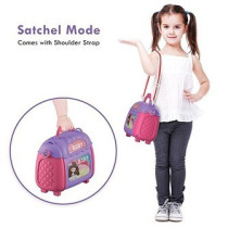 Little Story Role Play Beautician/Salon/Beauty Parlor Toy Set Satchel (21Pcs) - Purple, 3-In-1 Mode For 3Years+, Unisex (LS_RPST_HSPU)