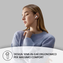 Huawei FreeBuds SE Wireless Semi-In-Ear Bluetooth Earphones, Comfortable Wearing, Premium Design, Crystal Clear Sound Quality, 24 Hours Long-lasting Power, Call Noise Cancellation, Blue