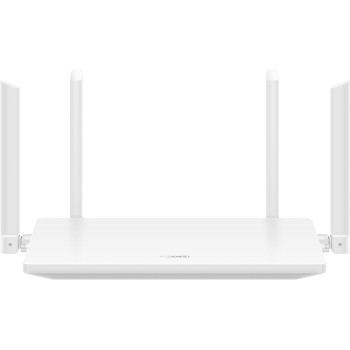 Huawei WiFi AX2, 5 GHz Wi-Fi 6 Support up to 1500 Mbps, HarmonyOS Mesh+, Comprehensive Parental Control, 3 WAN/LAN auto-adaptation access points, white, WS7001-20