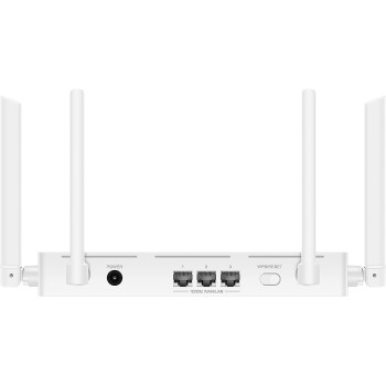 Huawei WiFi AX2, 5 GHz Wi-Fi 6 Support up to 1500 Mbps, HarmonyOS Mesh+, Comprehensive Parental Control, 3 WAN/LAN auto-adaptation access points, white, WS7001-20