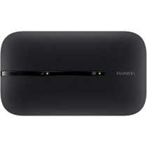 Huawei E5576-320-BLK Mobile Wi-Fi 3S, 4G LTE (CAT4) Hotspot, Download Speed 150 Mbps, Rechargeable 1500 mAh Battery, No Configuration Required, Unlocked Portable for Travel, Business - Black