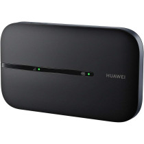 Huawei E5576-320-BLK Mobile Wi-Fi 3S, 4G LTE (CAT4) Hotspot, Download Speed 150 Mbps, Rechargeable 1500 mAh Battery, No Configuration Required, Unlocked Portable for Travel, Business - Black