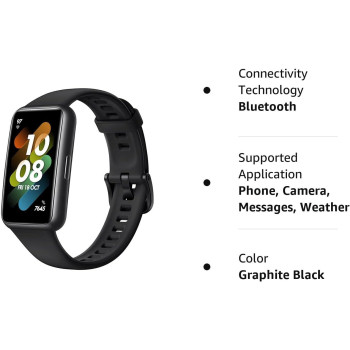 Huawei Band 7 (2022) 1.47 Inches Amoled Display Long Battery Life - (Graphite Black)