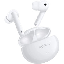 Huawei FreeBuds 4i Wireless In-Ear Bluetooth Earphones with Comfortable Active Noise Cancellation, Fast Charging, Long Battery Life, Crystal Clear Sound Dual-Mic Earbuds, Ceramic White
