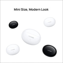 Huawei FreeBuds 4i Wireless In-Ear Bluetooth Earphones with Comfortable Active Noise Cancellation, Fast Charging, Long Battery Life, Crystal Clear Sound Dual-Mic Earbuds, Ceramic White