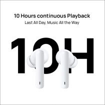 Huawei FreeBuds 4i Wireless In-Ear Bluetooth Earphones with Comfortable Active Noise Cancellation, Fast Charging, Long Battery Life, Crystal Clear Sound Dual-Mic Earbuds, Ceramic White