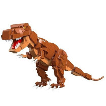 Little Story Block (Leg Godt) Toy Dinosaurs World - Tyrannosaurus Rex (350 Pcs) For 3Years+, Unisex (LS_CTDIWO_TR)