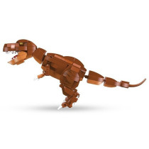 Little Story Block (Leg Godt) Toy Dinosaurs World - Tyrannosaurus Rex (350 Pcs) For 3Years+, Unisex (LS_CTDIWO_TR)