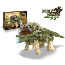 Little Story Block (Leg Godt) Toy Dinosaurs World - Triceratops (410 Pcs) For 3Years+, Unisex (LS_CTDIWO_TC)