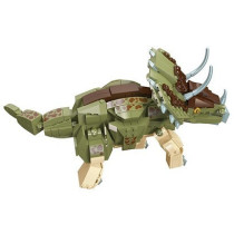 Little Story Block (Leg Godt) Toy Dinosaurs World - Triceratops (410 Pcs) For 3Years+, Unisex (LS_CTDIWO_TC)