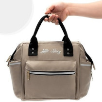Little Story Ace Diaper Bag - Beige For All Ages, Unisex (LS_ADP_BE)