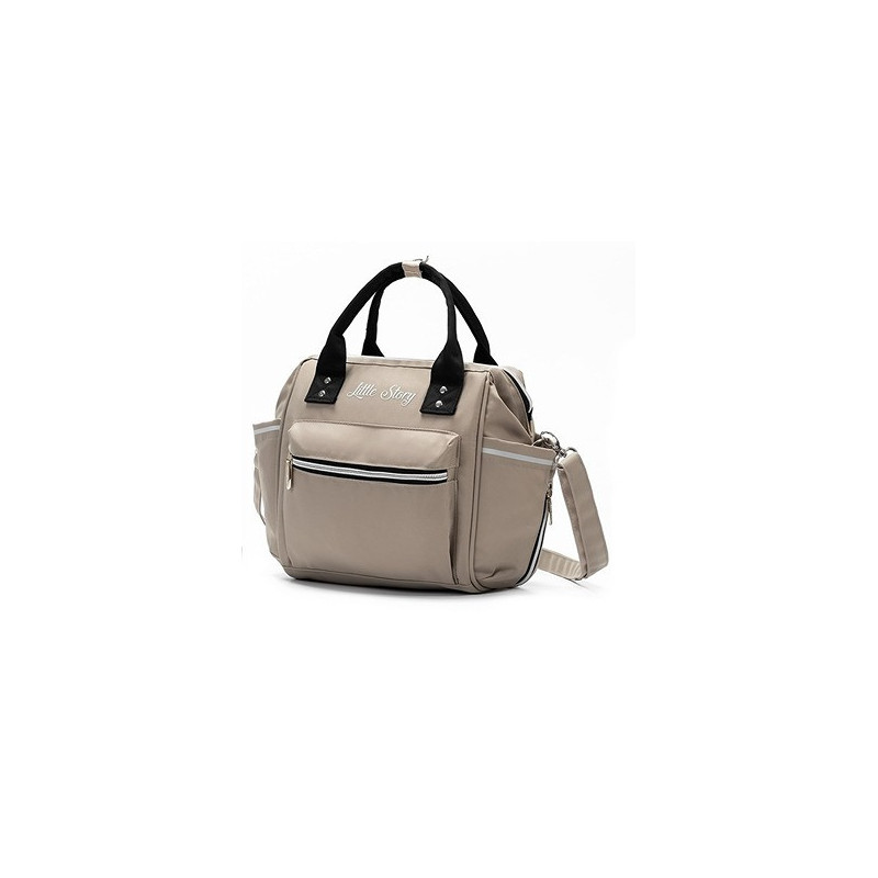 Little Story Ace Diaper Bag - Beige For All Ages, Unisex (LS_ADP_BE)