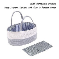 Little Story Diaper Caddy with 100pcs Changing Mats - Grey For All Ages, Unisex (CM_LS_CAGYWH100)
