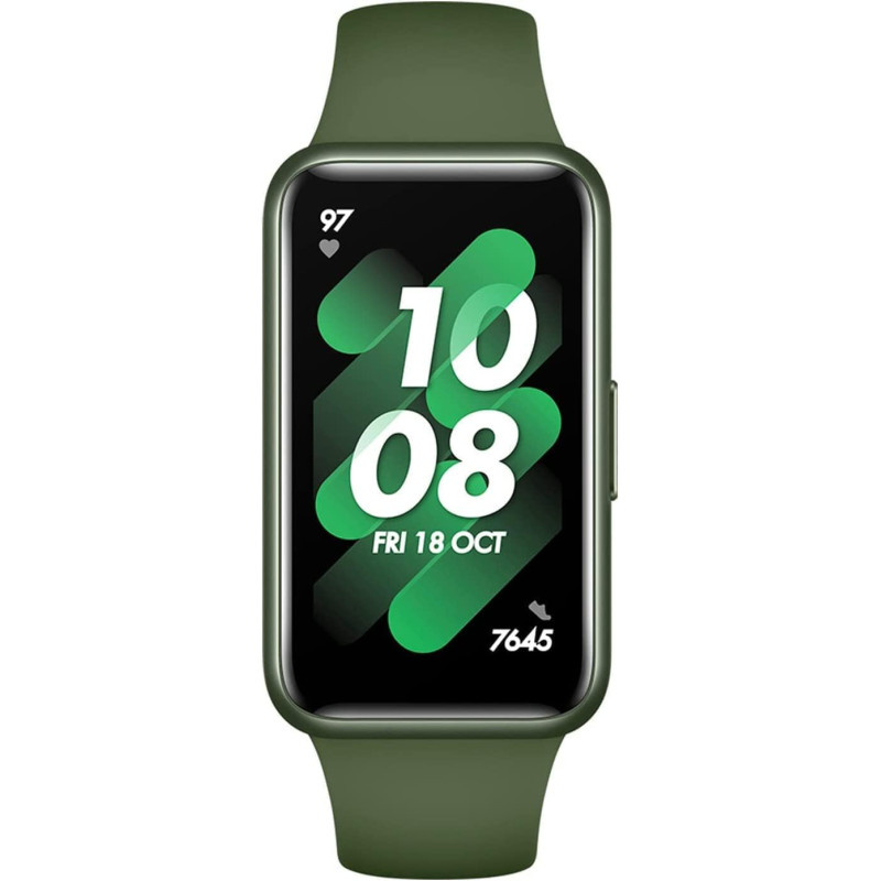 Huawei Band 7 (2022) 1.47 Inches Amoled Display Long Battery Life - (Wilderness Green)