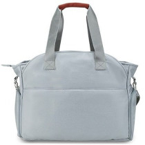 Little Story Quilted Diaper Bag w/ Pacifier Pouch-Blue For All Ages, Unisex (LS_DP&P2_BU)