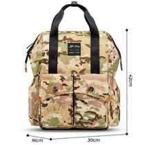 Little Story Elite Diaper Bag w/ Stroller Hooks & Changing mat -Camouflage For All Ages, Unisex (LS_DPEL_CF)