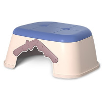 Eazy Kids 2-in-1 Step Stool - Blue For 6Months+, Unisex (EZ_FSS2IN1_BU)