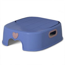 Eazy Kids 2-in-1 Step Stool - Blue For 6Months+, Unisex (EZ_FSS2IN1_BU)