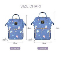 Sunveno Diaper Bag Unicorn XL w/ Sunveno Stroller Hooks For All Ages, Unisex (SN_XLDP_UBHK)