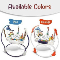 Little Story Baby Activity Jumper-Blue For 6Months+, Unisex (LS_IFAJ_BU)