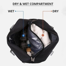 Little Story Travel Bag-Black For All Ages, Unisex (LS_DPWD_BK)
