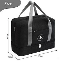 Little Story Travel Bag-Black For All Ages, Unisex (LS_DPWD_BK)