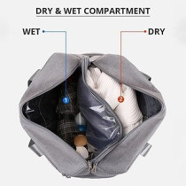 Little Story Travel Bag-Grey For All Ages, Unisex (LS_DPWD_GY)