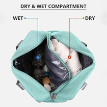 Little Story Travel Bag-Green For All Ages, Unisex (LS_DPWD_GR)