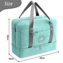 Little Story Travel Bag-Green For All Ages, Unisex (LS_DPWD_GR)