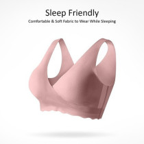 Sunveno Maternity Cross-Fit Nursing & Sleep Bra (L) - Brown For , Suitable for Mumz (SN_MNSBL_BR)