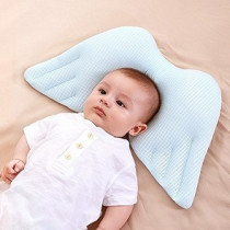 Sunveno Infant Head Shaper Wings Pillow - Blue For 0-2Years, Unisex (SN_BHSWP_BU)