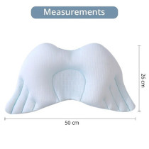 Sunveno Infant Head Shaper Wings Pillow - Blue For 0-2Years, Unisex (SN_BHSWP_BU)
