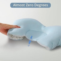 Sunveno Infant Head Shaper Wings Pillow - Blue For 0-2Years, Unisex (SN_BHSWP_BU)
