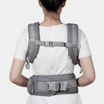Sunveno Ergonomic Baby carrier w/ Cushion hip seat - Grey For 0-2Years, Unisex (SN_EBC_GY)