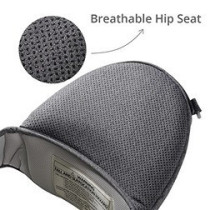 Sunveno Ergonomic Baby carrier w/ Cushion hip seat - Grey For 0-2Years, Unisex (SN_EBC_GY)
