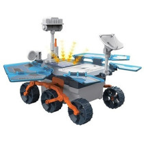 Little Story DIY Solar Mars Exploration Rover (46 Pcs), STEM Series - Blue For 8Years+, Unisex (LS_SMR_BU)